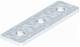OBO Bettermann 1124647 GMS 3 VP FT connecting plate, 135x40x5 St FT m.3Löchern 