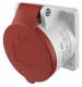 Mennekes 1383 mounted receptacle TA 5pol.16A, 400V 6h IP44