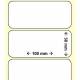 OEM-Factory Labels - thermal cardboard 100x38, Blackm, Regaleti.