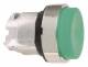 Schneider Electric ZB4BL3 pushbutton above, green groping chrome