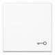 Jung A590TWW Rocker with a door icon A 590 T WW, alpine white