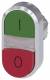 SIEM 3SU1051-3BB42-0AK0 Siemens 3SU10513 button illuminated 22mm round green I red O