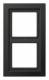 Jung ALD2982AN Rahmen 2fach LS/FD-design Aluminium anthrazit