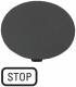 Moeller 218282 EATON M22-XDP-S-GB0 Tastenplatte Pilz schwarz beschriftet STOP 