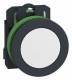 Schneider Electric XB5FA11 Schneider Drucktaster komplett Flush Kunststoff weiss 30mm 1S IP69K