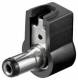 Goobay 11629 DC-Stecker abgewinkelte Ausführung - Bohrung 2,1 x 5,5 mm