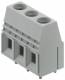 Weidmüller LU 10.16/03/90 4.5SN GY BX Leiterplattenklemme 1648300000