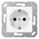 Jung CD5120BFKIWW SCHUKO Steckdose bruchsicher alpinweiß