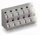 WAGO 736-708 double-decker terminal strip for circuit boards 0.08-2.5 mm² gray