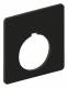 Schneider Electric 9001KN100BP Schneider Leerschild Größe 1 57x57mm schwarz D30mm