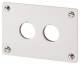 Moeller 216543 EATON M22-E2 Einbauplatte 2fach 