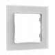 Shelly · Flush-mounted accessories · “Wall Frame 1” · Wall button frame · 1-gang · White