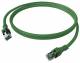 ZVK EasyLan CPP1OGAGAG0010 DualBoot Push Patchkabel Kat.6A geschirmt grün 1,0m