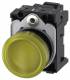 Siemens 3SU1102-6AA30-3AA0 Leuchtmelder 22mm rund gelb Linse glatt AC/DC 24V