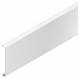 Niedax GDS 78 WA GK cover smooth 78x2000mm powder-coated white aluminum