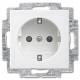 Busch Jaeger 2CKA002013A5385 BJ 20 EURB-914 SCHUKO Steckdose ohne Spr. Bs alpinweiß Busch-balance SI