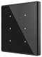 Zehnder ZVI-SQTMD6-A Zennio Kap. Taster Square Touch MyDesign 6T+Temperaturf. Schwarz