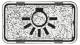 Busch Jaeger 2CKA001714A0260 BJ 2622LI-101 Button symbol light all-weather 44 crystal clear
