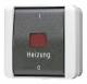 Jung 802HW AP / WD-heating emergency switch 2-pole, 802 HW