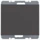 Berker 10457006 Blindverschluss mit Zentralstück K.1 anthrazit matt