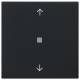 GIRA 5105005 KNX RF Bedienaufs.1f Pfeile System 55 Schwarz m