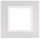 Berker 10116914 Rahmen 1Fach B.7 Alu/polarweiß