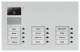 TCS AVU16120-0010 video color exterior, station 12 keys 3 columns silver UP