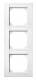 Merten 476319 476 319 M-PLAN-Frame 3-gang Vert., Can be labeled polarwhite