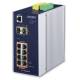 PLANET Industrial 8-Port GE PoE+ 2-port SFP IGS-10020HPT-U
