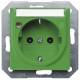 Siemens 5UB1562 DELTA i-system grün (SV) Schuko-Steckdose 10/16A 250V