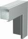 OBO Bettermann 6247989 flat angle f.60x60 LKMF60060VZ for LKM duct of galvanized metal