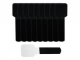 Label-the-Cable LTC 3110 Kletthalter LTC Wall 10er Set selbstklebend Schwarz
