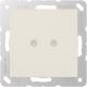 Jung A561B Blindplatte Serie A/AS weiß