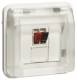 Berker 11963522 speaker insert 1-gang with hinged lid W.1 polar white