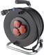 Cimco 146902 Kabeltrommel 40m mit 3Profi-Schutzkontakt-Steckdosen