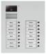 TCS AVU15160-0010 Video color outdoor station 16 buttons 2 columns flush-mounted silver