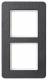 Berker 10126030 Rahmen 2fach Q7 Schiefer
