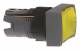 Schneider Electric ZB6DW5 illuminated push button ZB6-DW5, yellow flat rectangular