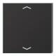 Jung AL2404TSAPD23 button 4-way up/down bottom left LS/FD design aluminum dark