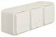Berker 6768833512 socket with protection. 3f horizontal BS+folding screen Ap W.1 polar white