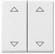 Busch Jaeger 2CKA001751A3099 BJ 1785JA/02-84 rocker solo studio white KNX