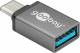 Goobay 56621 USB-C™ Adapter - USB 3.0 A-Buchse - zum Anschluss zwischen USB-C™ und USB-A Geräten