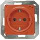 Siemens 5UB1911 safety socket 10/16A , DELTA orange