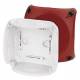 Gustav Hensel 62000417 Hensel DK 0600 R Kabelabzweigkasten bis 6qmm ohne Klemme mit rotem Deckel