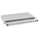 LWL-Patchpanel Spleisbox,48,3 cm ( 19 Zoll ), 24xLC-Duplex, 50/125um, OM3, ausziehbar