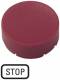 Moeller 218239 EATON M22-XDH-R-GB0 Tastenplatte hoch rot beschriftet STOP 