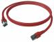 ZVK EasyLan CP1KRBRBR0030 FlexBoot Kat.6 Patchkabel geschirmt rot 3,0m