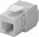Goobay 90693 CAT 6a KeyStone RJ45 Jack, unshielded, 500MHz -