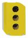 Schneider Electric XALK03 Schneider Leergehäuse 3Bohrungen Kunststoff Deckel gelb
