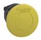 Schneider Electric ZB4BS557 Schneider front element yellow D40mm for mushroom twist release D22mm